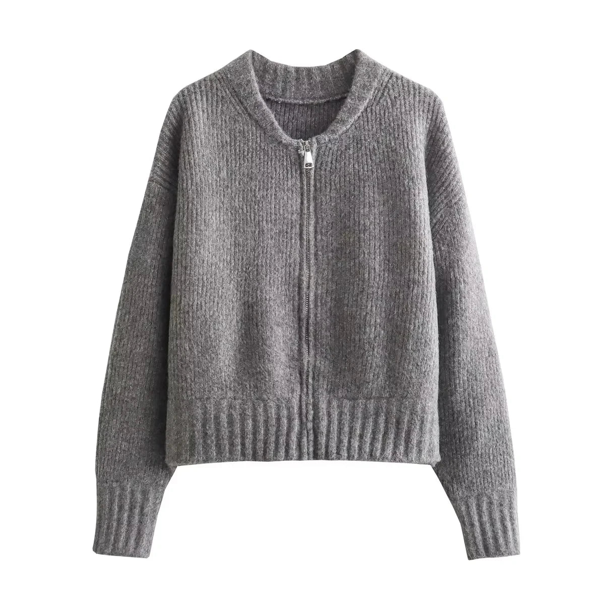 Élevé Paris™ | Gilet Zippé en Maille